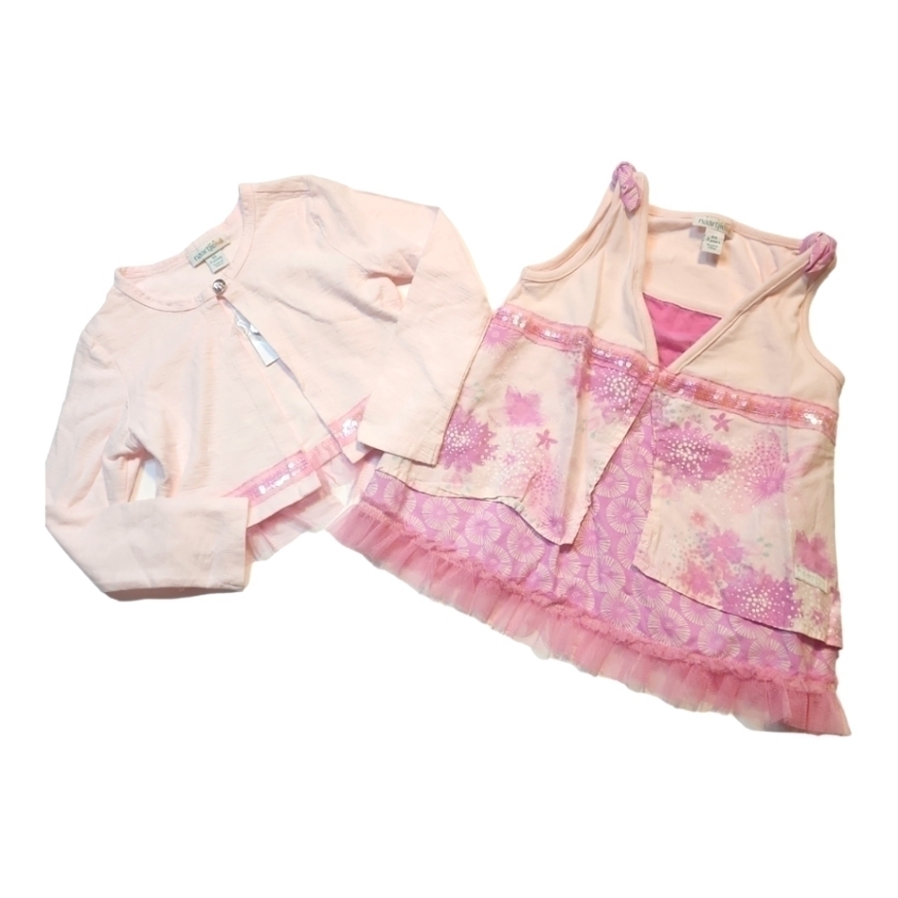Naartjie outfit Size XS 3 top and cropped cardigan